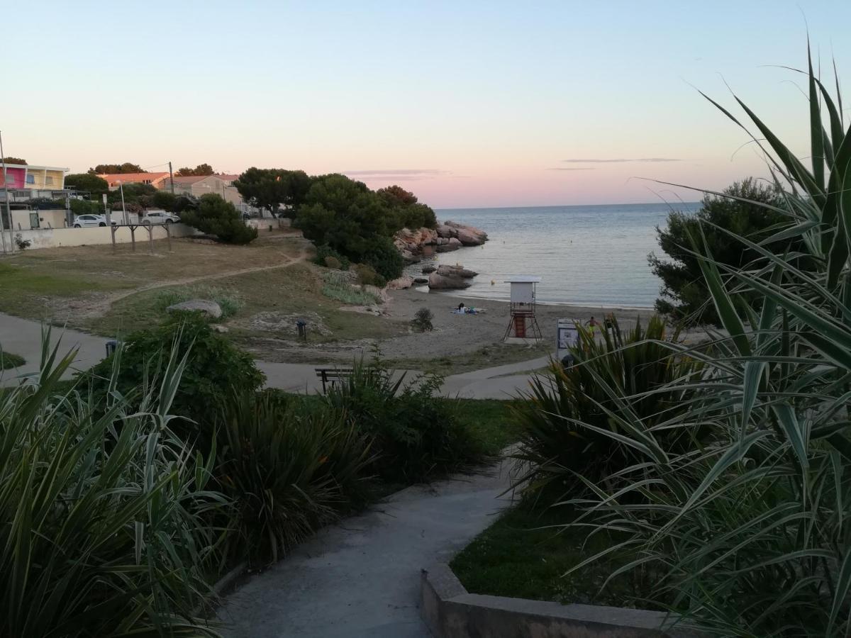 Bel Appartement Avec Terrasse - Plage De Carro A Pied Martigues Buitenkant foto